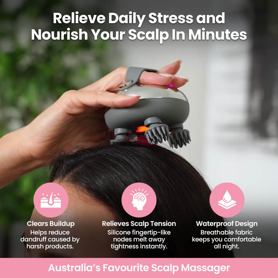 Rejuvelux™ Premium Head and Scalp Massager